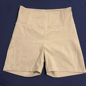 Girlfriend Collective Matcha High Rise Run Short